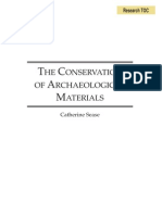 Catherine Sease-The Conservation of Archeological Materials