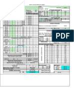 Heat Load Calculation Format