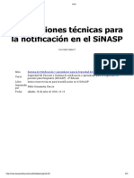 Instrucciones Técnicas para La Notificación en El SiNASP