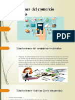 Limitaciones Del Comercio Electrónico