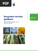 Ecosystem Services Guidance: Biodiversity and Ecosystem Services Guide and Checklists