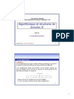 Algorithmique Et Structures de Données II: L'enregistrement