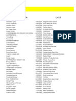 Placement Aptitutde Test: 10am Time Slot LA 108 LA 110