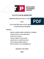 Informe - Teoría Del Homicidio Calificado en Agravio - 26 - 02 - 2022