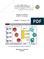 Physical Science Grade 11 - St. Lorenzo Module 2 - : Saint Louis School of Pacdal, Inc