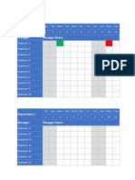 Live - Free Excel Leave Tracker Template 2022 Blank