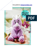 Little Dragon Amigurumi Free PDF Crochet Pattern