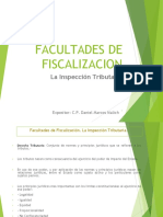 Facultades de Fiscalizacion. La Inspeccion Tributaria