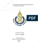 Comparative Law Regarding Interfaith Marriages Between Indonesia and Thailand (Sri Muliana Azhari)