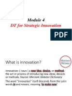 DT For Strategic Innovation