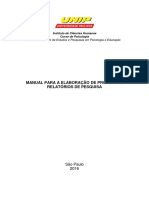 6 - Manual para Elaboracao de Projetos e Relatorios de Pesquisa Do CEPPE - 2016