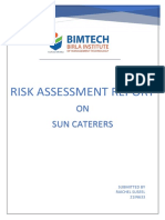 Risk Assessment Report: ON Sun Caterers