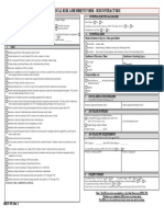 Electrical Risk Assessment Form - Subcontractors: EHS-F-070, Rev. 1