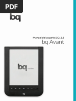 Avant Manual 2 5 Es