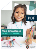 Plan Estratégico Institucional 2021-2025 25-02-2022 Ajus