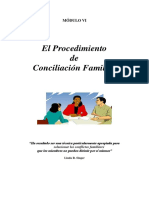 Modulo 6 El Procedimiento de Conciliación Familiar