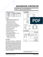 24AA00/24LC00/24C00: 128-Bit I C Bus Serial EEPROM