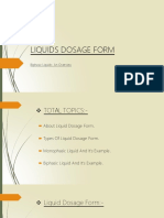 Biphasic Liquid Dosage Form