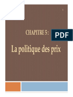 Chapitre 5 Politique Du Prix