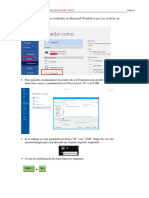 Ejercicio Práctico Word