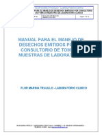 4 - Manual para El Manejo de Desechos Emitidos Por El Laboratorio