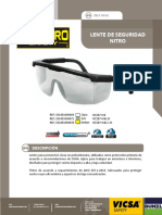 Lente Nitro HC - Steelpro PDF