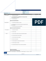 Fabrication & Erection of Steel Works Checklist