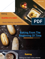 Advanced Baking 1