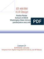 EE 466/586 VLSI Design: School of EECS Washington State University Pande@eecs - Wsu.edu