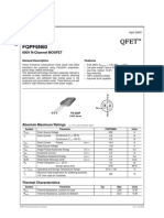 FQPF6N60 - 600V, 3a6