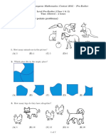 SECTION ONE - (3 Points Problems)