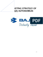 Ilide - Info Marketing Strategy of Bajaj Automobilesdoc PR