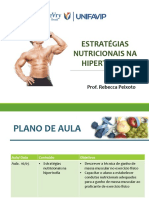 Estratégias Nutricionais Na Hipertrofia