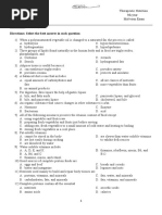 PART - I: (15 Marks) Directions: Select The Best Answer in Each Question