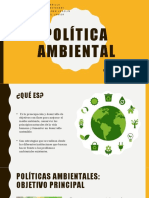 Politica Ambiental. Equipo 6