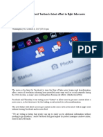 Facebook 'Context' Button Is Latest Effort To Fight Fake News