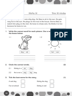 SK Practice Tests English Home Language Grade 01