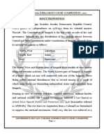 Moot Proposition - Aimcc 2022