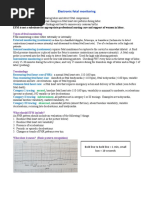 Electronic Fetal Monitoring