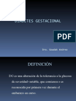 Diabetes Gestacional: Dra. Gowdak Andrea