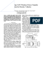 A Large Air Gap 3kW Wireless Power Transfer System For Electric Veh