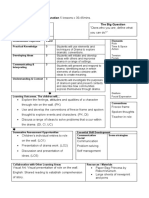 Drama Unit Planner Year 5-6 Suggested Duration 5 Lessons X 30-45mins. Unit/Topic/Theme The Big Question