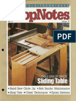 015 Sliding Table