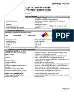 MSDS Diluyente-Epoxico Pinturas Indigo