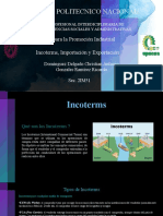 Incoterms, Importacion y Exportacion Del Cemento