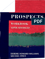 Prospects. Workbook. Super Advanced