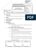 MB-01-010-Procedure For Disposal of Used Media