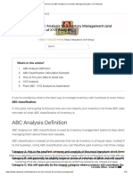 ABC Inventory Analysis