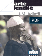 Jean-Marie Adiaffi-La Carte D'identité