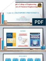 TRANSPORT PHENOMENA - Unit 1 Notes